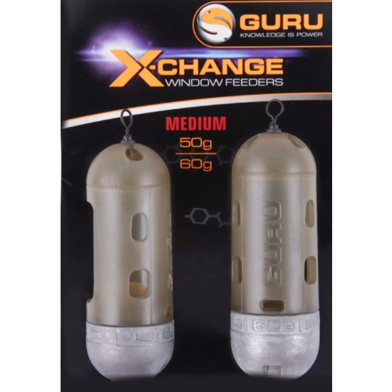 GURU X-Change Window Feeders MEDIUM 50+60g
